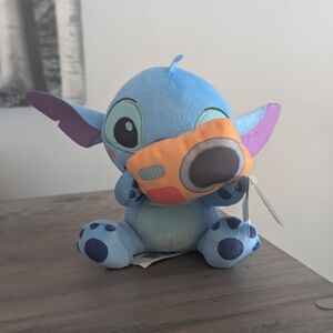 New Small Stitch with Camera Plush Toy, 7 inch